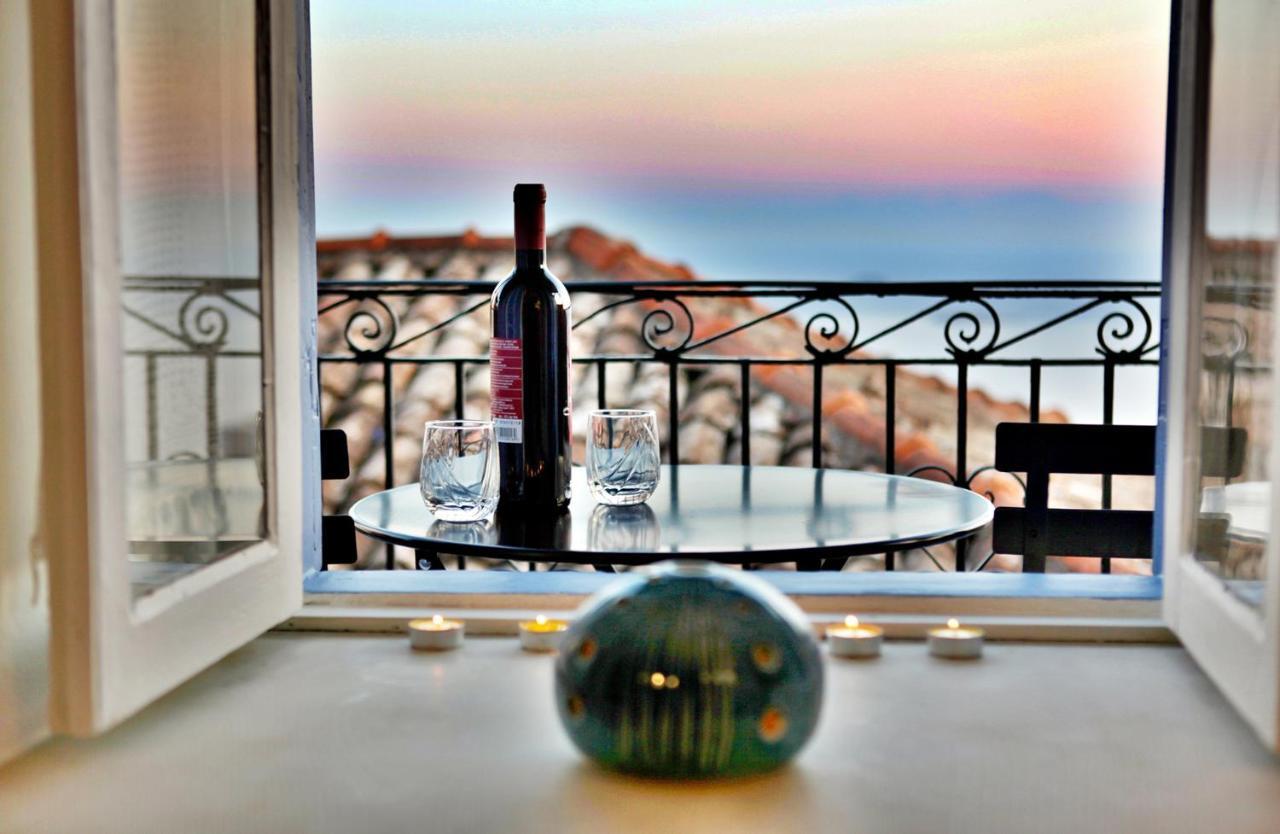 Rodia House Villa Glossa Bagian luar foto