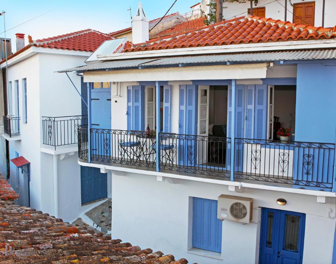 Rodia House Villa Glossa Bagian luar foto